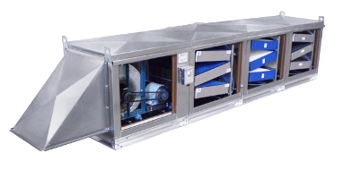 PCU with optional exhaust fan