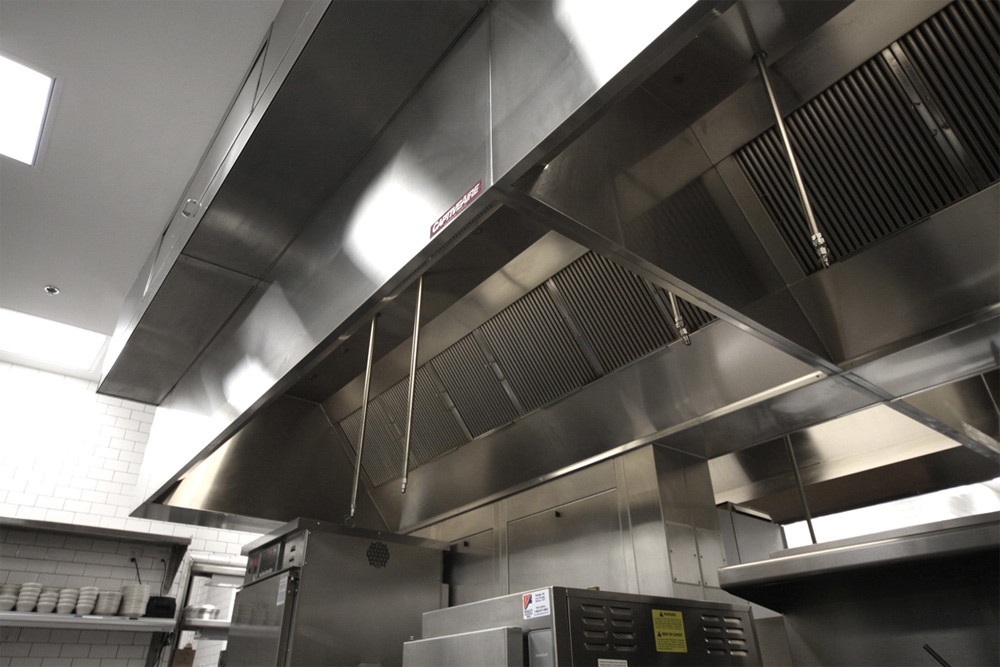 Self Cleaning Restaurant Hood System